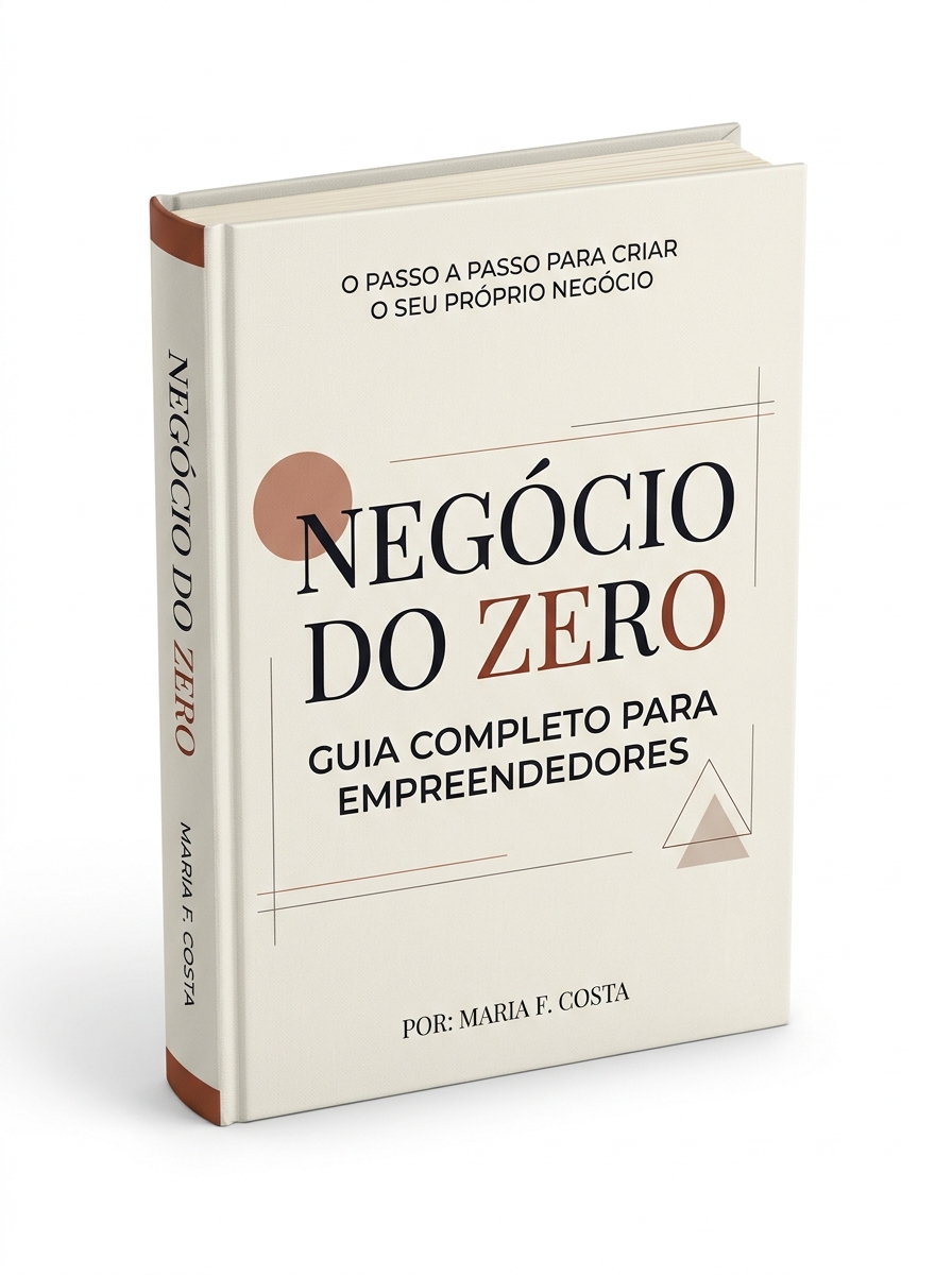 Capa do ebook Negócio do Zero — Guia Prático de Empreendedorismo